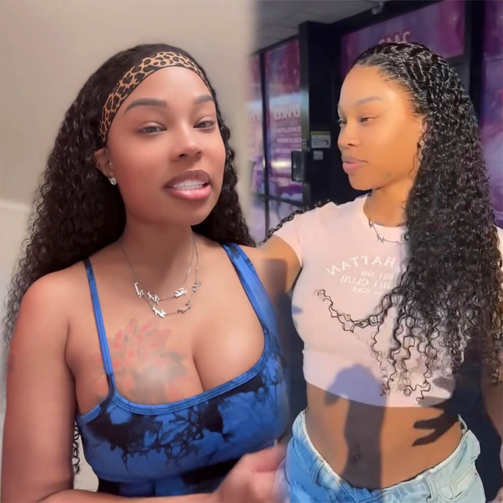 Burmese curly HD lace frontal wig - Same wig as Mrs Briana