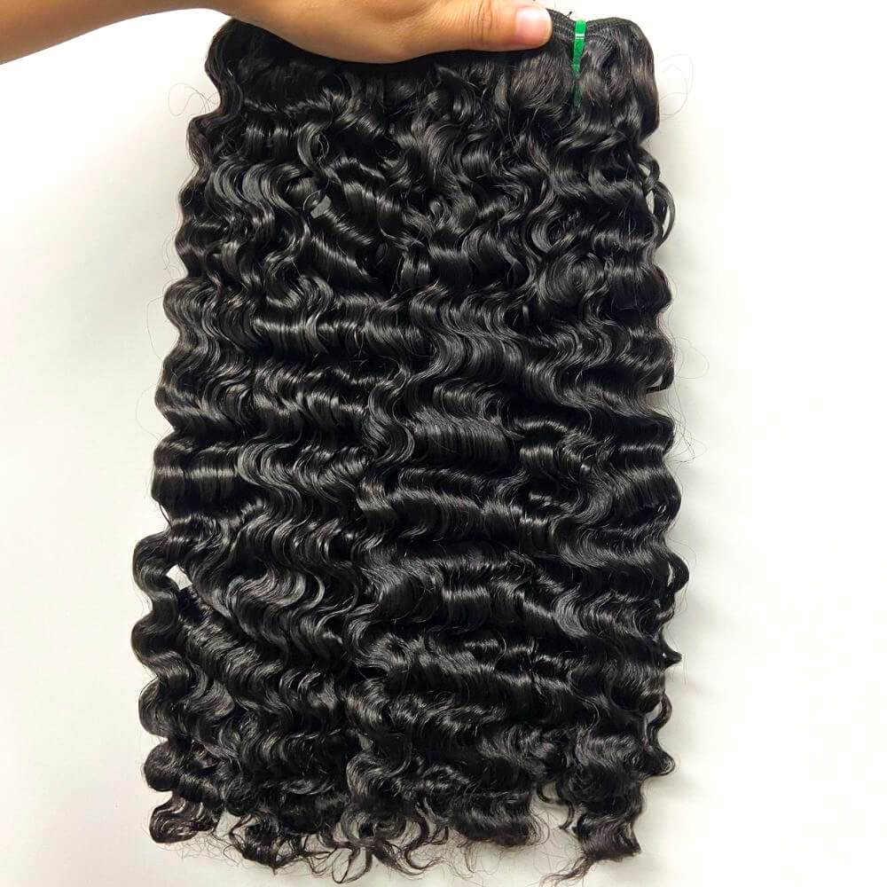 Burmese curly hair weaves