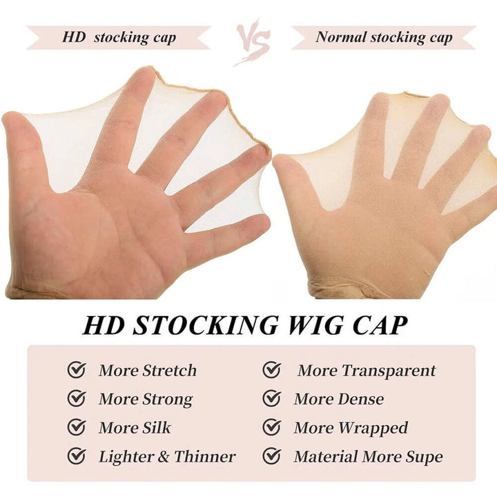 HD stocking wig cap
