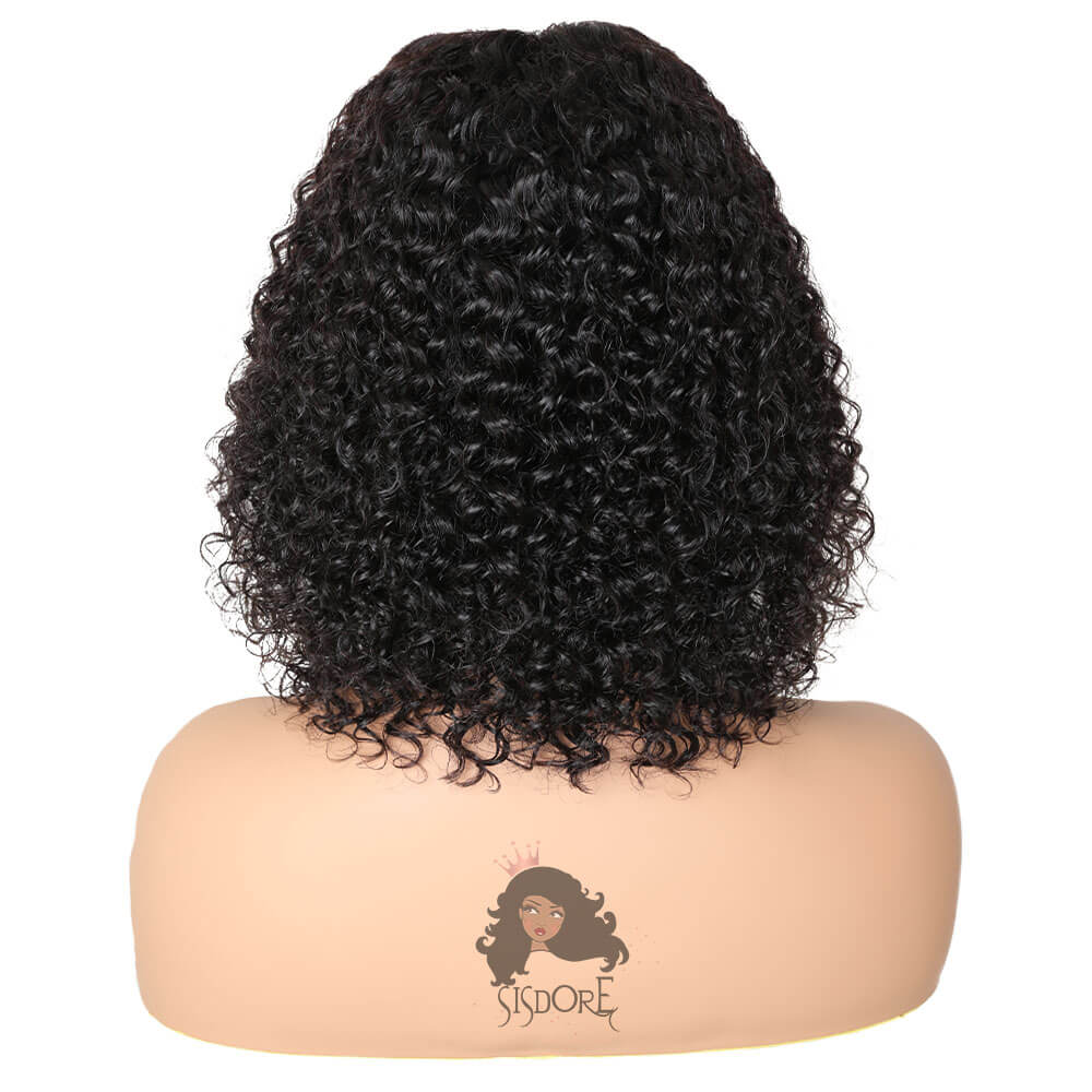 HD Lace Short Curly Bob Wig – Pre-Cut & Easy to Install