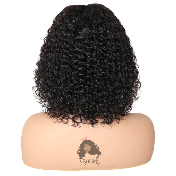 HD Lace Short Curly Bob Wig – Pre-Cut & Easy to Install