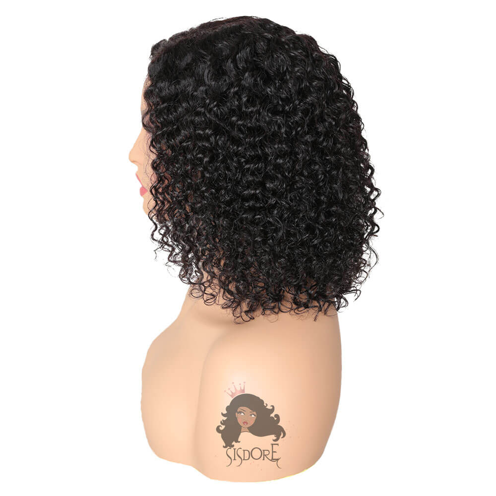 Pre-Cut Lace Wear and Go Wig – Deep Wave Bob Wig