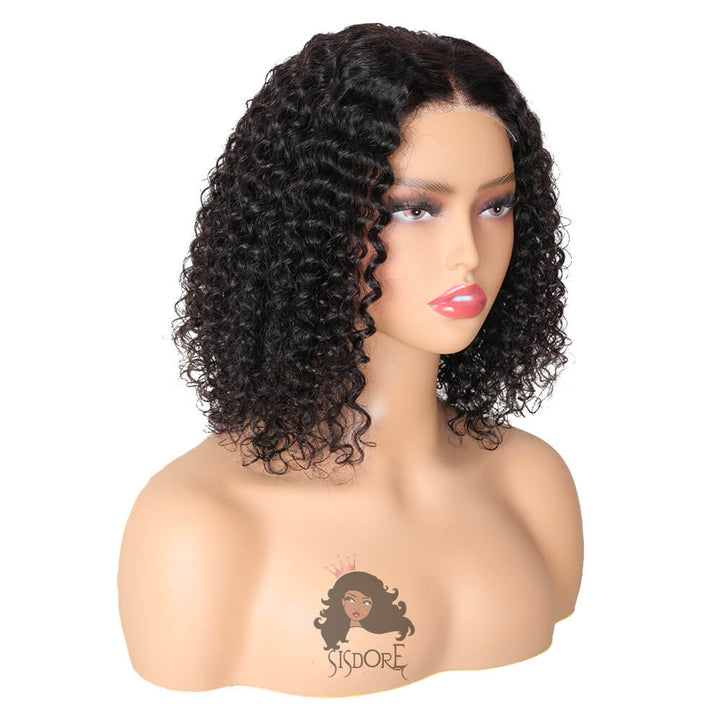 Deep Wave Bob Wig with HD Lace – Pre-Cut, Ready to Wear Wig