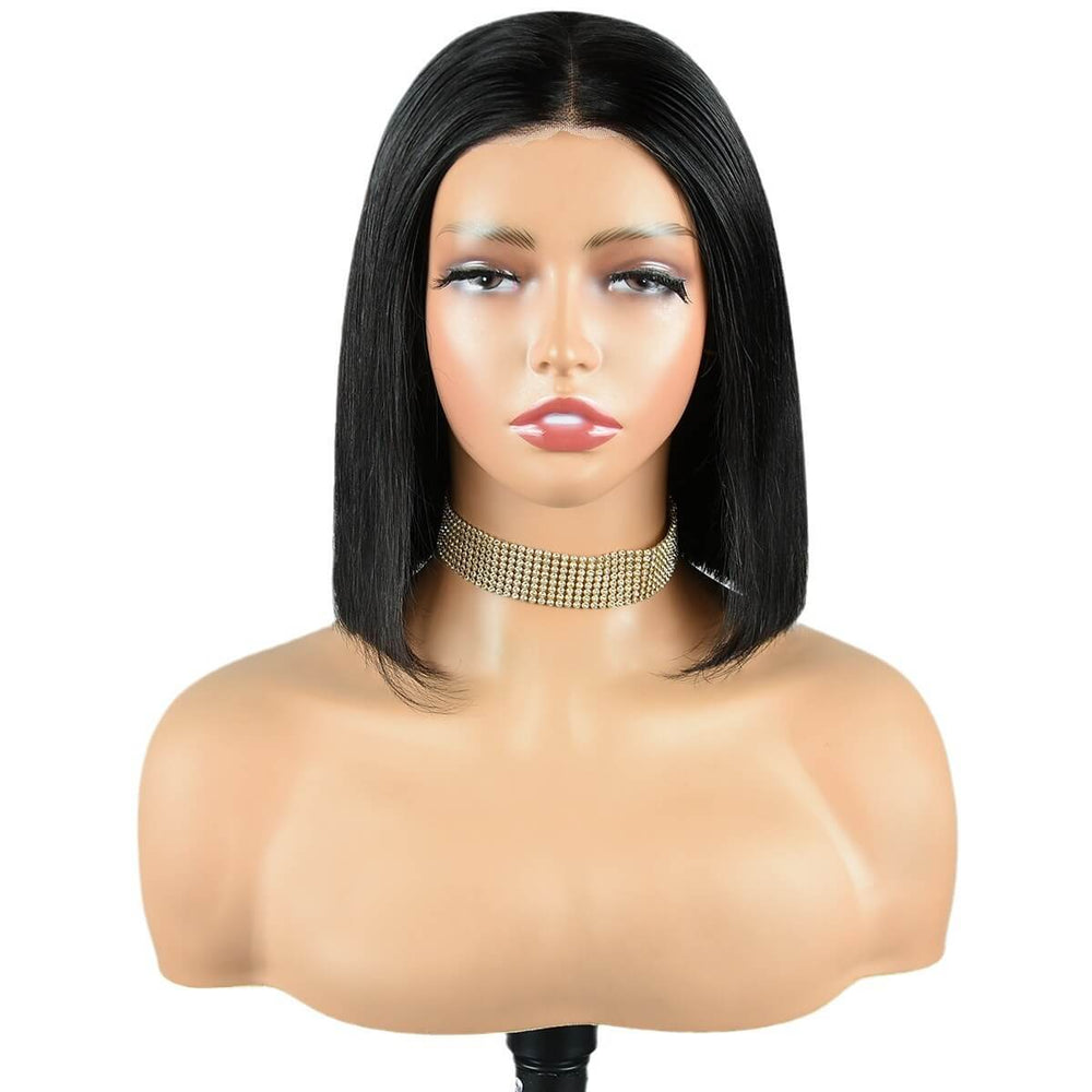 Ready to Wear Natural Black Bob Wig 