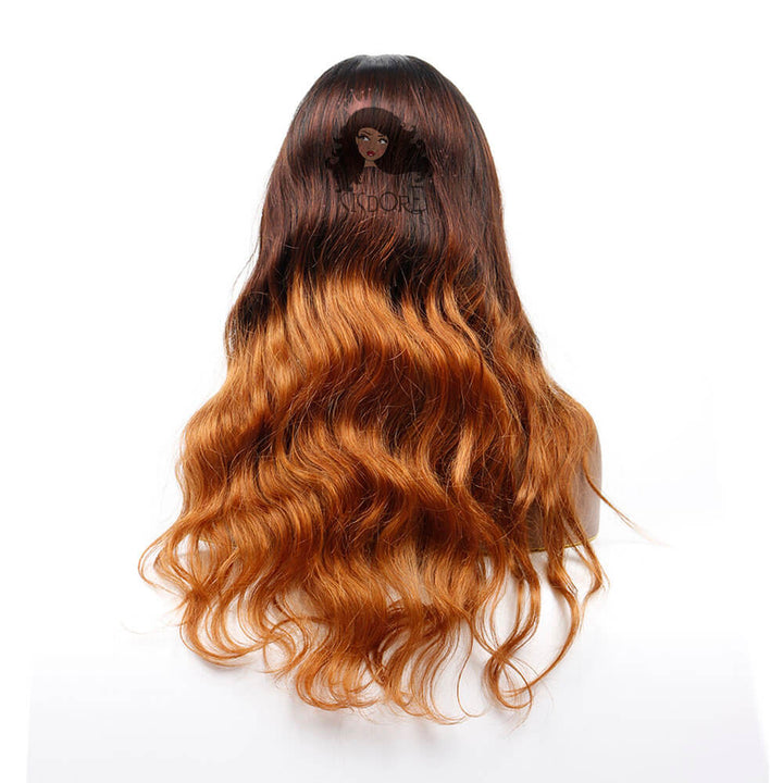 3 Tone Ombre 1B/4/30 Body Wave Human Hair Wig