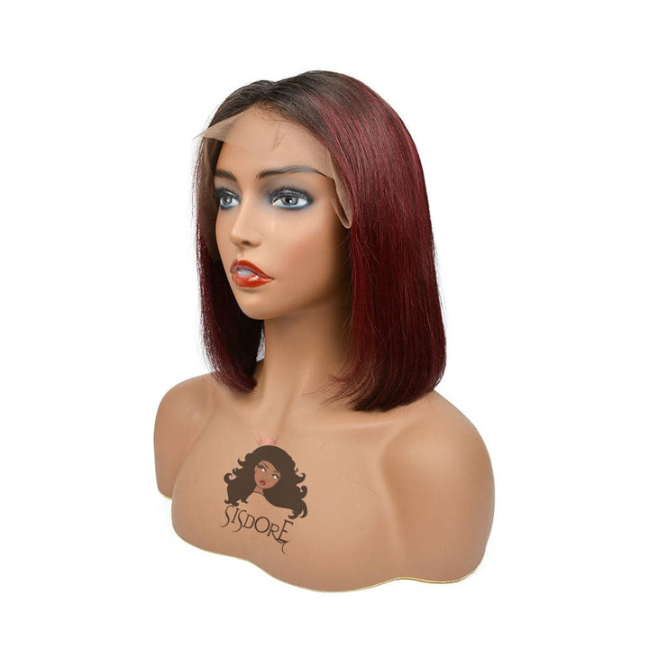 1b 99j straight bob wig 10 inch