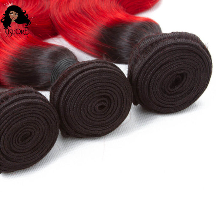 1b red bundles body wave