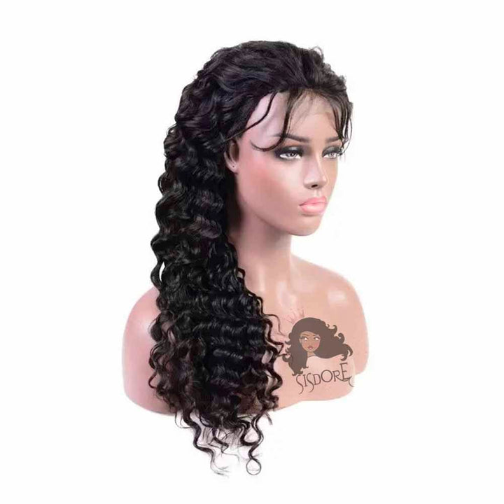 360 lace wig deep wave