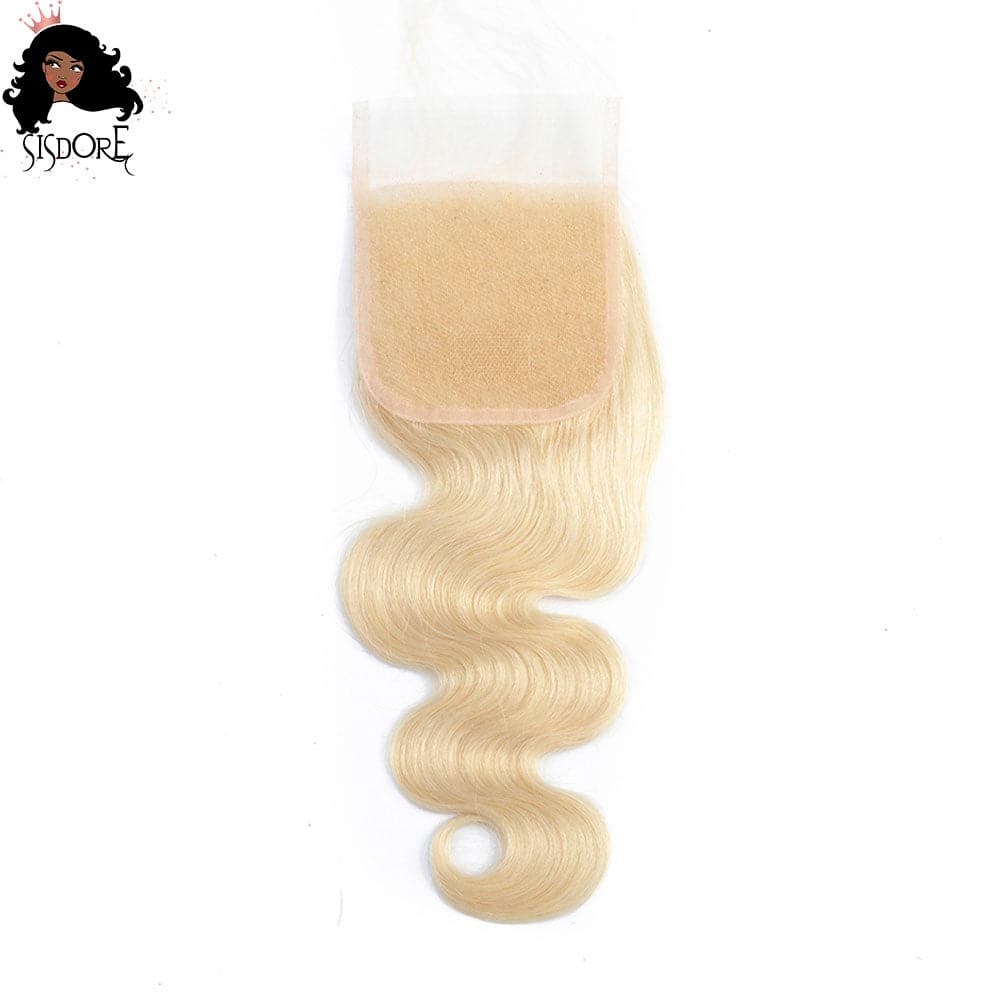 4x4 lace closure blonde