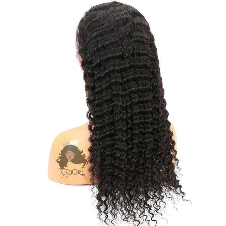 Deep wave wig - 13x4 HD lace frontal wig