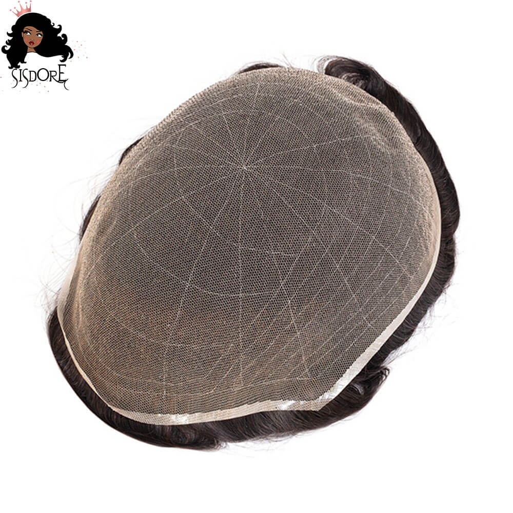 Men’s Full Lace Wig | Realistic Hair Replacement & Toupee