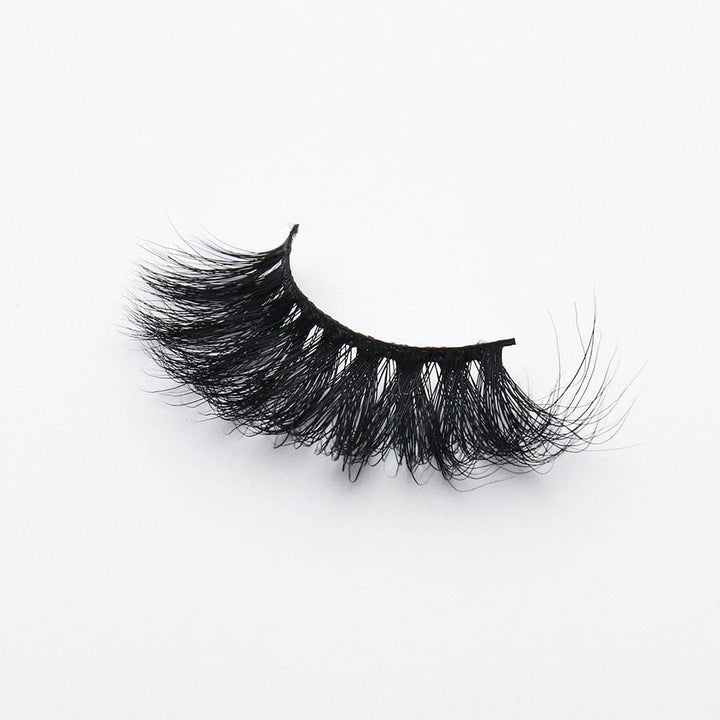 25mm Long Mink Hair Messy Multilayer Cross 3D False Eyelashes EL-002