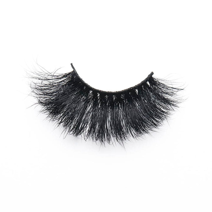 25mm Long Mink Hair Messy Multilayer Cross 3D False Eyelashes EL-004