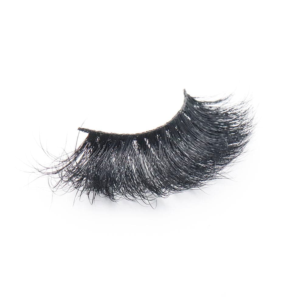 25mm Long Mink Hair Messy Multilayer Cross 3D False Eyelashes EL-004