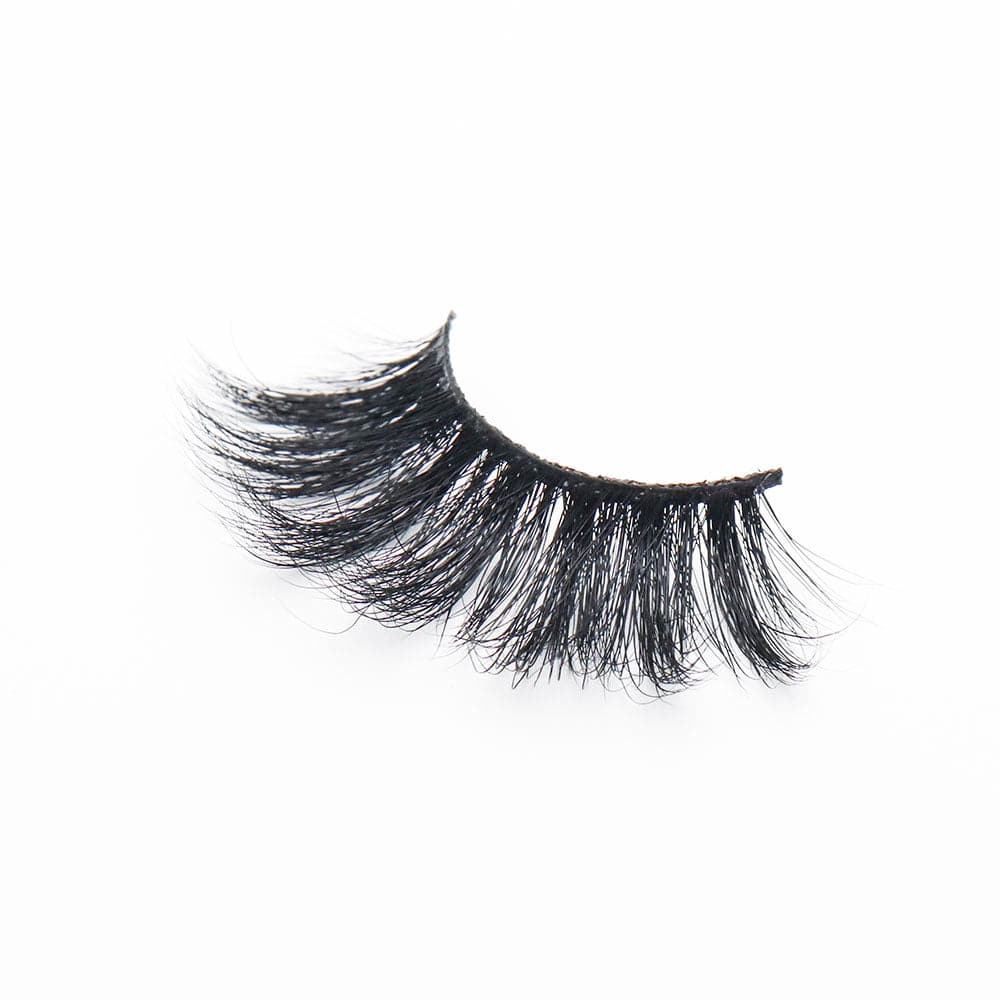 25mm Long Mink Hair Messy Multilayer Cross 3D False Eyelashes EL-005