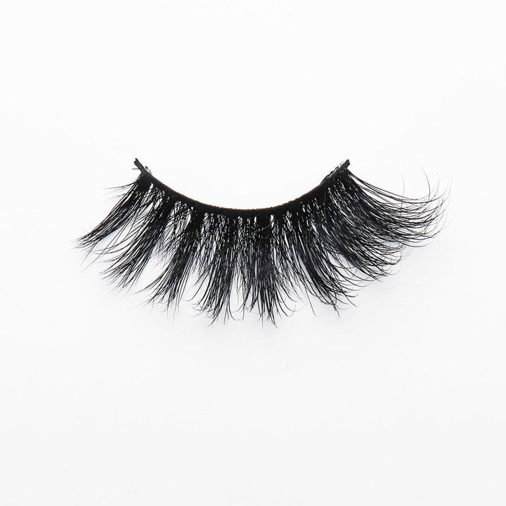 25mm Long Mink Hair Messy Multilayer Cross 3D False Eyelashes EL-006