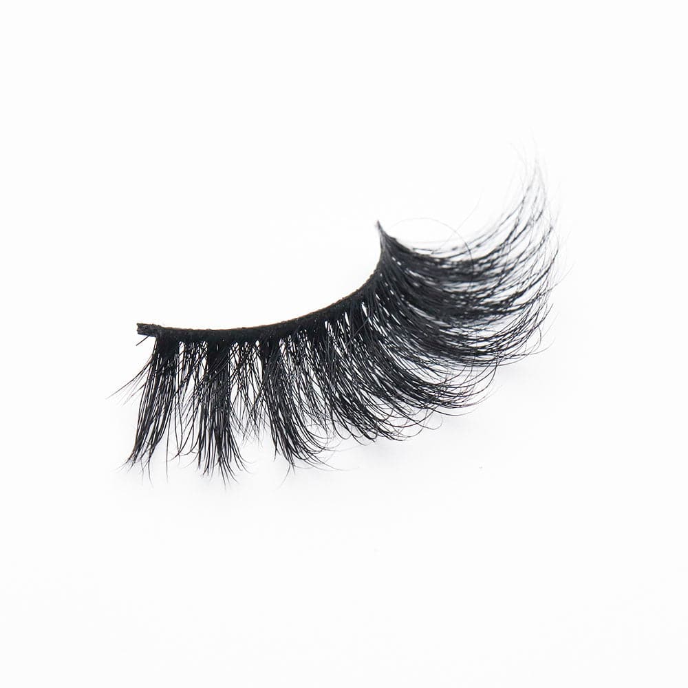 25mm Long Mink Hair Messy Multilayer Cross 3D False Eyelashes EL-006