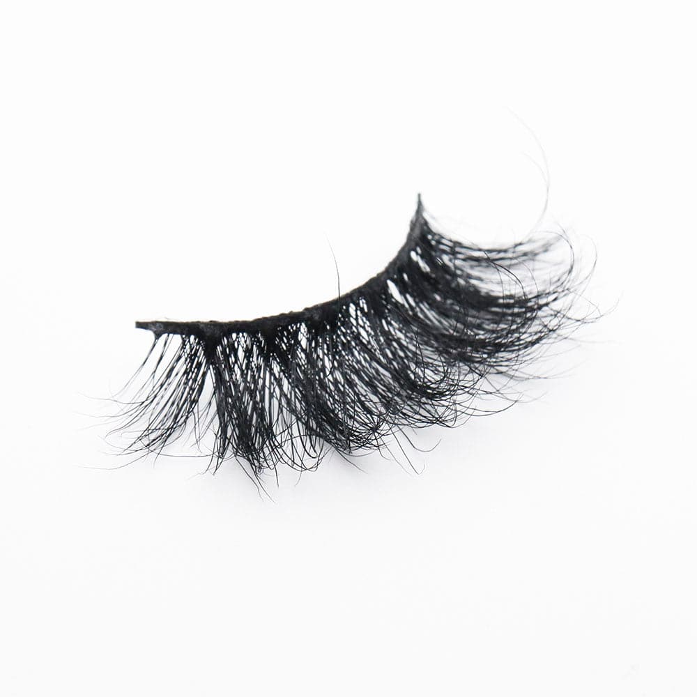 25mm Long Mink Hair Messy Multilayer Cross 3D False Eyelashes EL-007