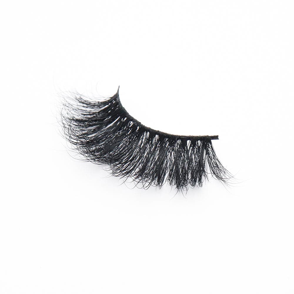 25mm Long Mink Hair Messy Multilayer Cross 3D False Eyelashes EL-009