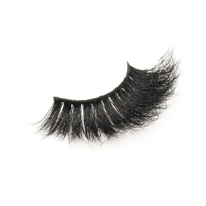 25mm Long Mink Hair Messy Multilayer Cross 3D False Eyelashes EL-011