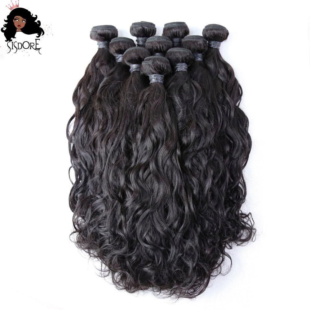 Water Wave Hair Weaves Bundle Deals, Wet and Wavy Bundles