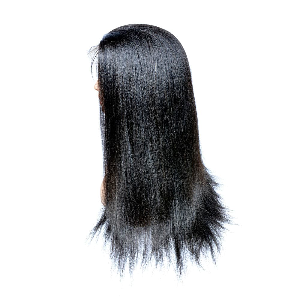 Yaki Straight Human Hair Wigs
