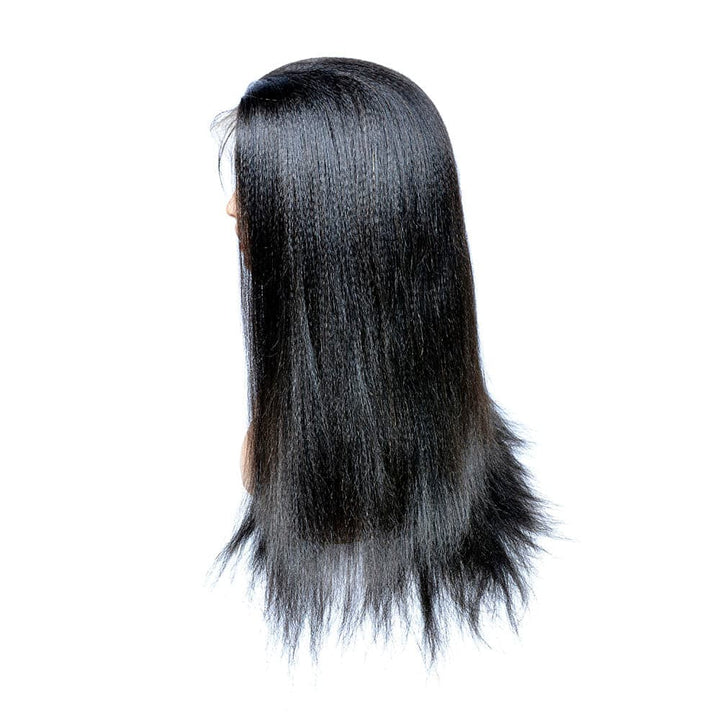 Yaki Straight Human Hair Wigs