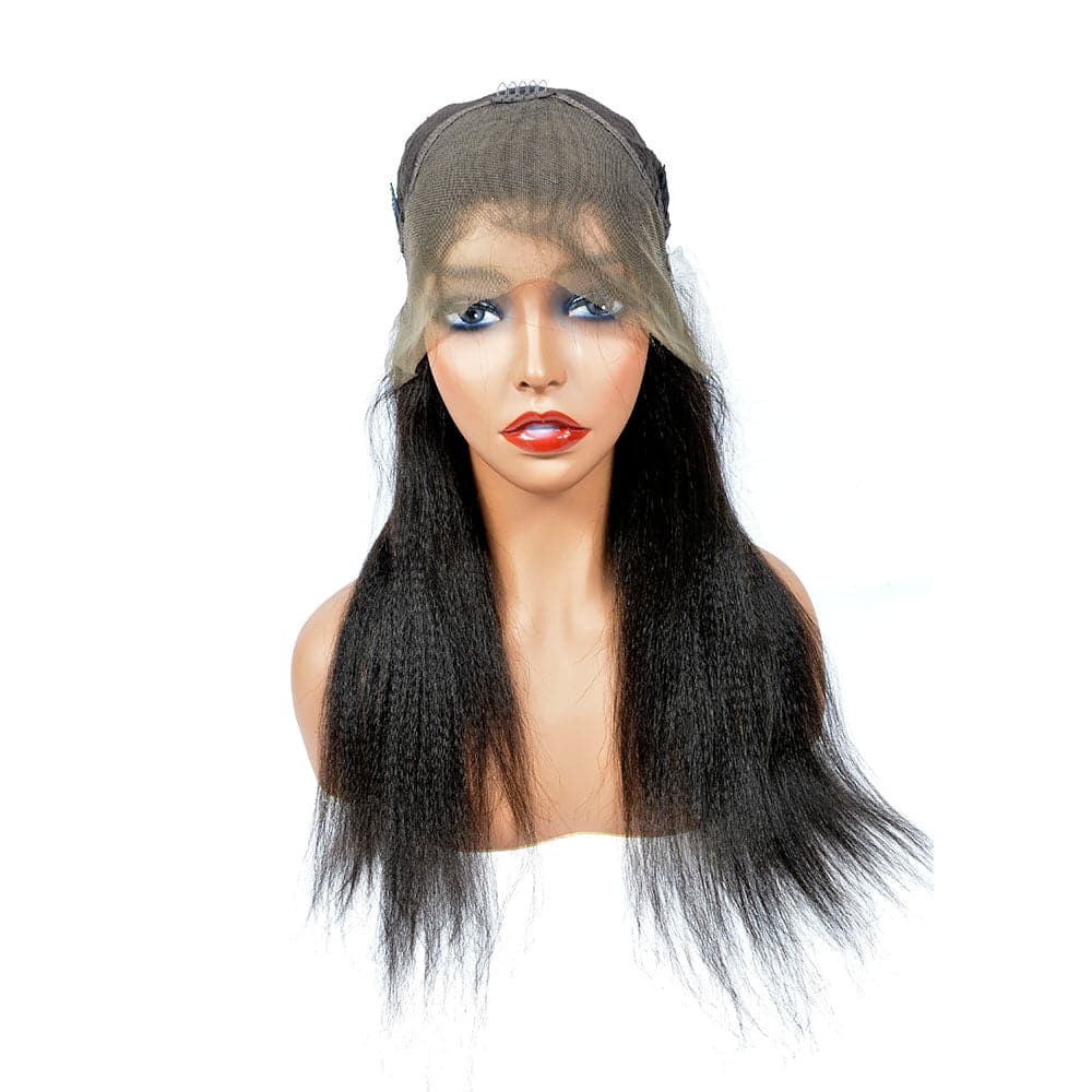 Yaki Straight Lace Front Wigs