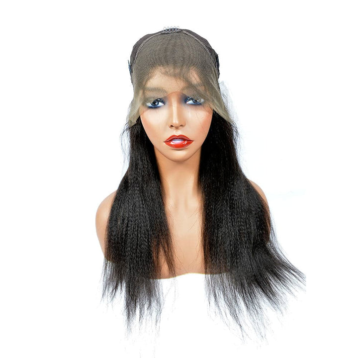 Yaki Straight Lace Front Wigs