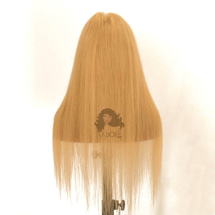 ash blonde wigs human hair 22 inch