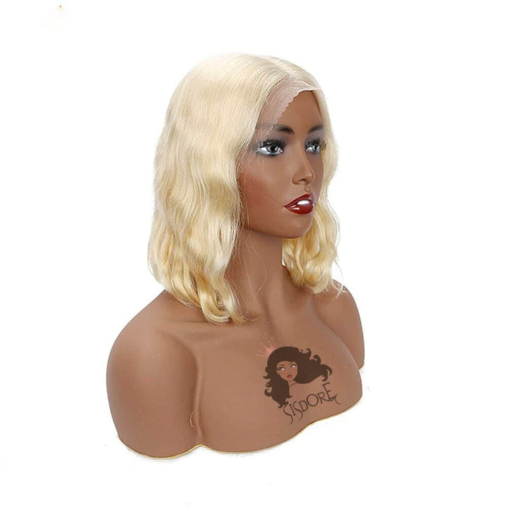 blonde wavy bob wigs
