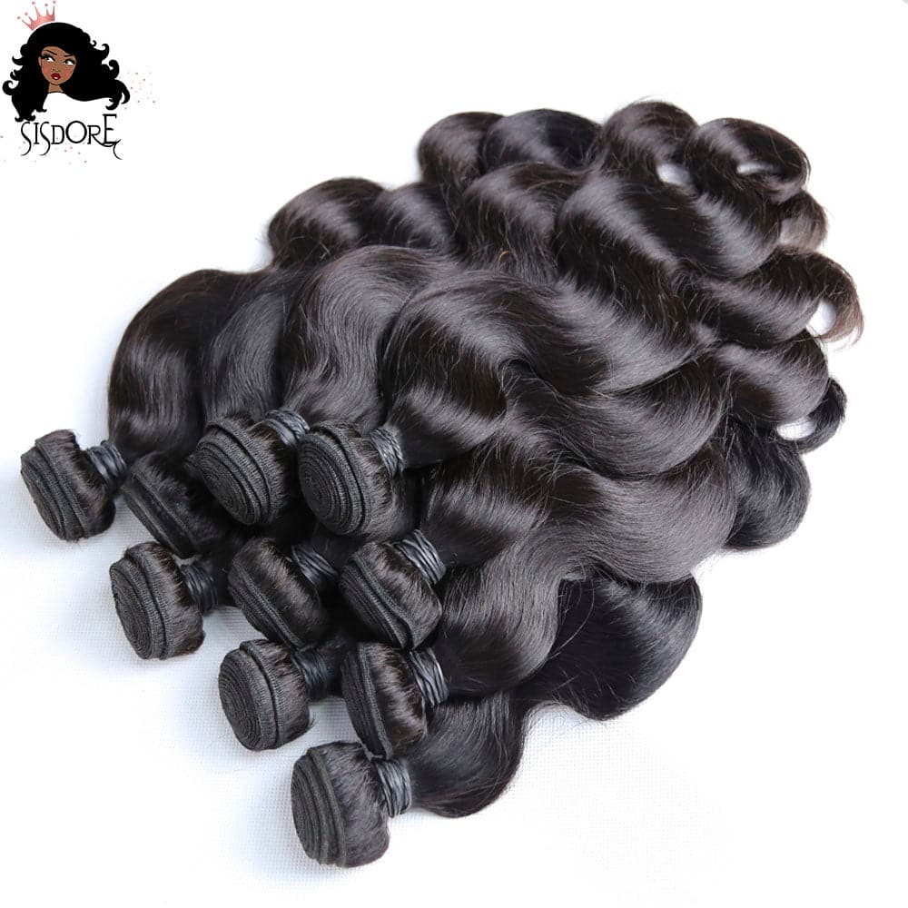 wholesale body wave Brazilian hair weaves 